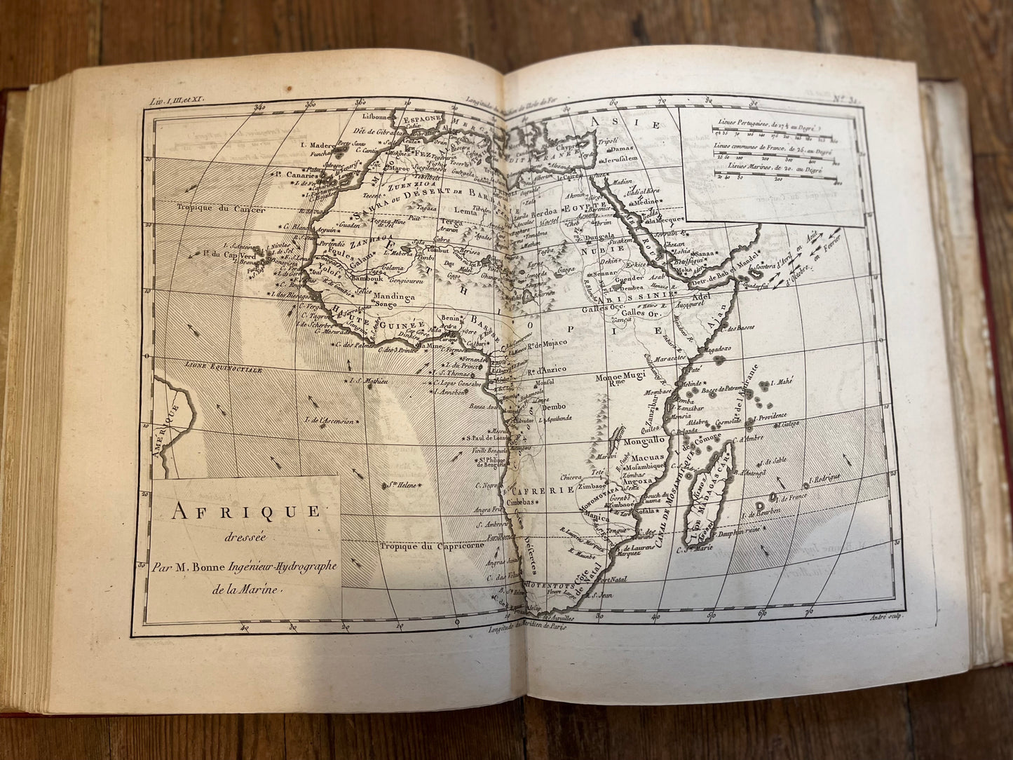 Atlas De Toutes Les Parties Connues Du Globe Terrestre - Bonne, Rigobert - Raynal, Guillaume