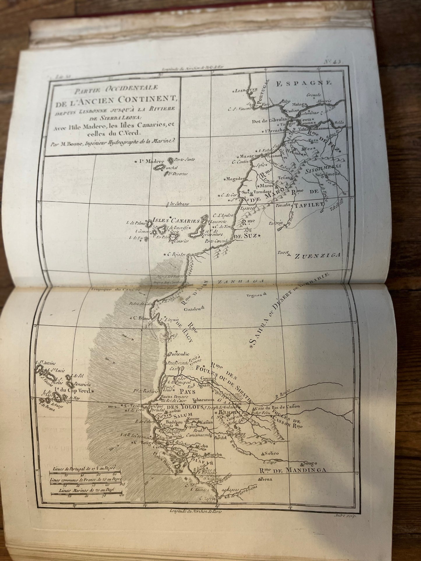 Atlas De Toutes Les Parties Connues Du Globe Terrestre - Bonne, Rigobert - Raynal, Guillaume