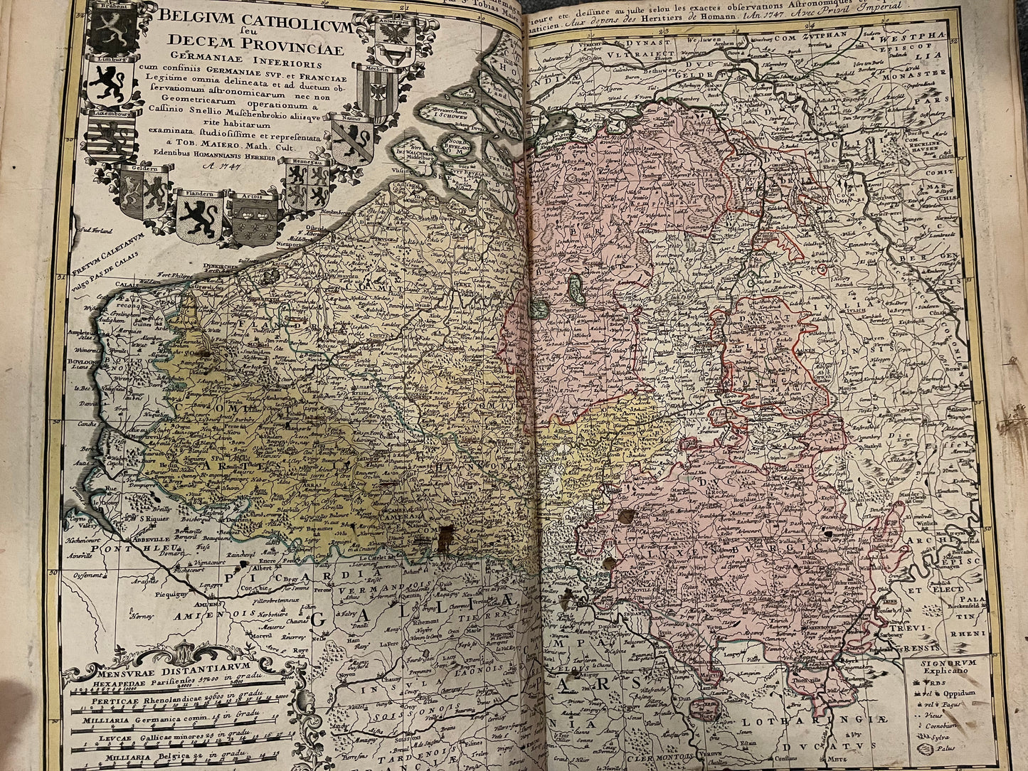 "Atlas Compendiarius" Homann - 1752 - complete 50 (of 50) Maps