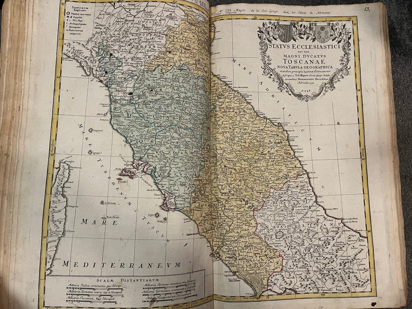 "Atlas Compendiarius" Homann - 1752 - complete 50 (of 50) Maps