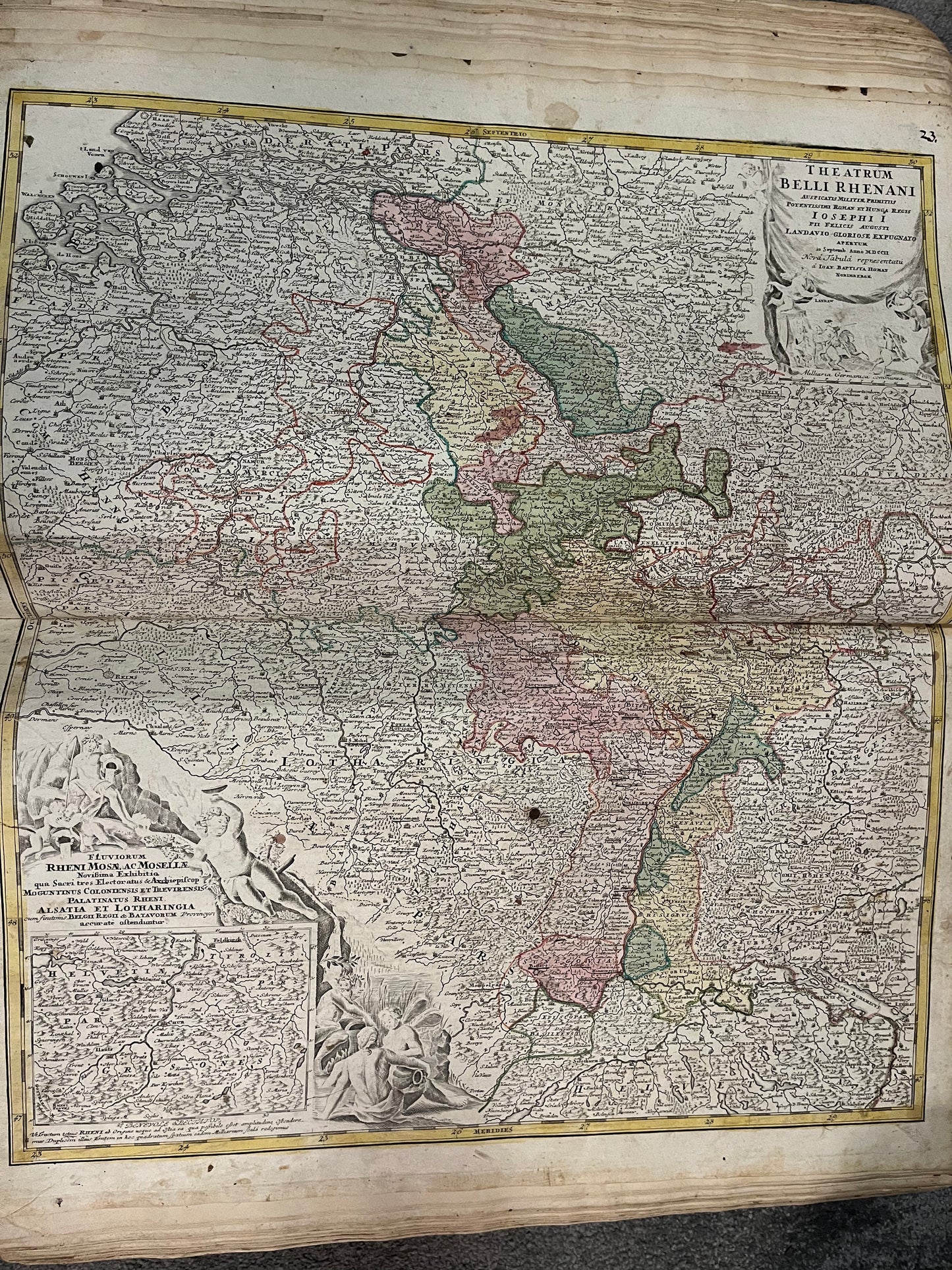 "Atlas Compendiarius" Homann - 1752 - complete 50 (of 50) Maps