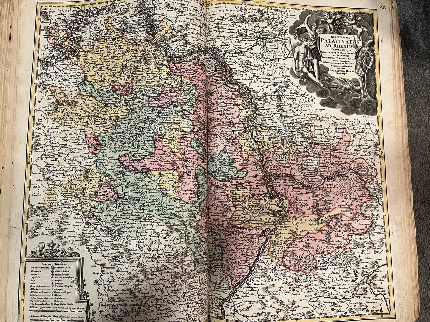 "Atlas Compendiarius" Homann - 1752 - complete 50 (of 50) Maps