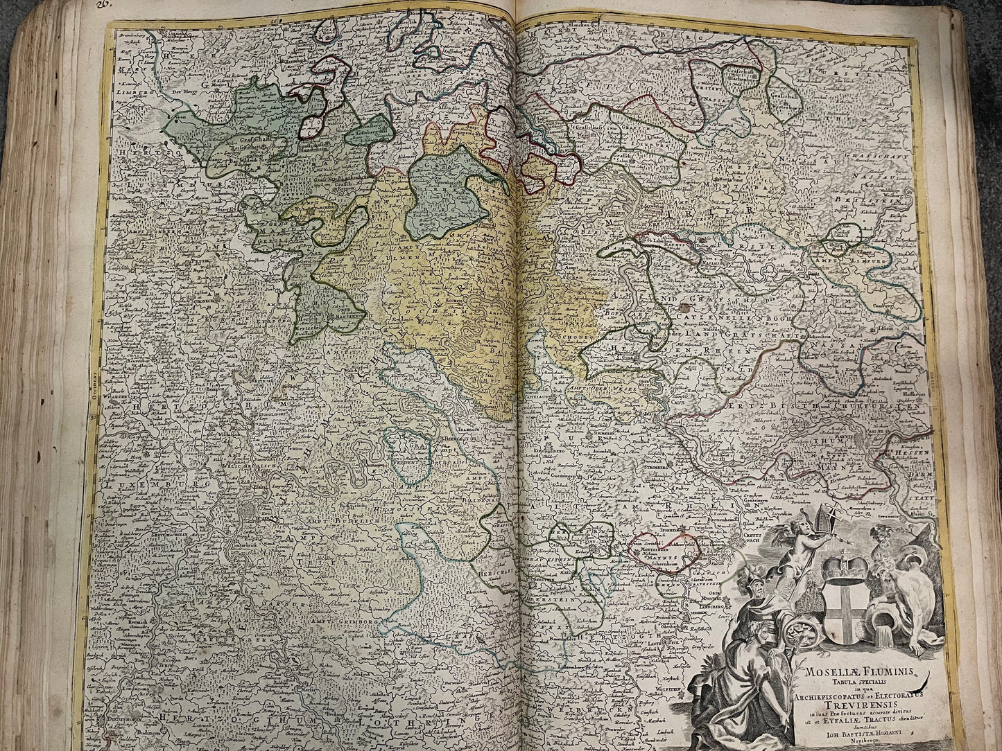 "Atlas Compendiarius" Homann - 1752 - complete 50 (of 50) Maps