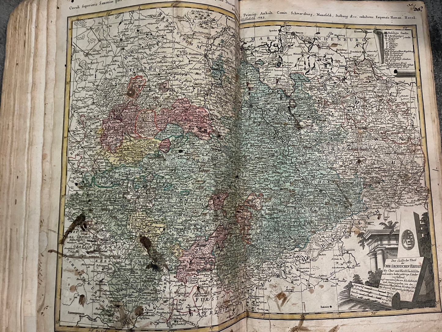 "Atlas Compendiarius" Homann - 1752 - complete 50 (of 50) Maps