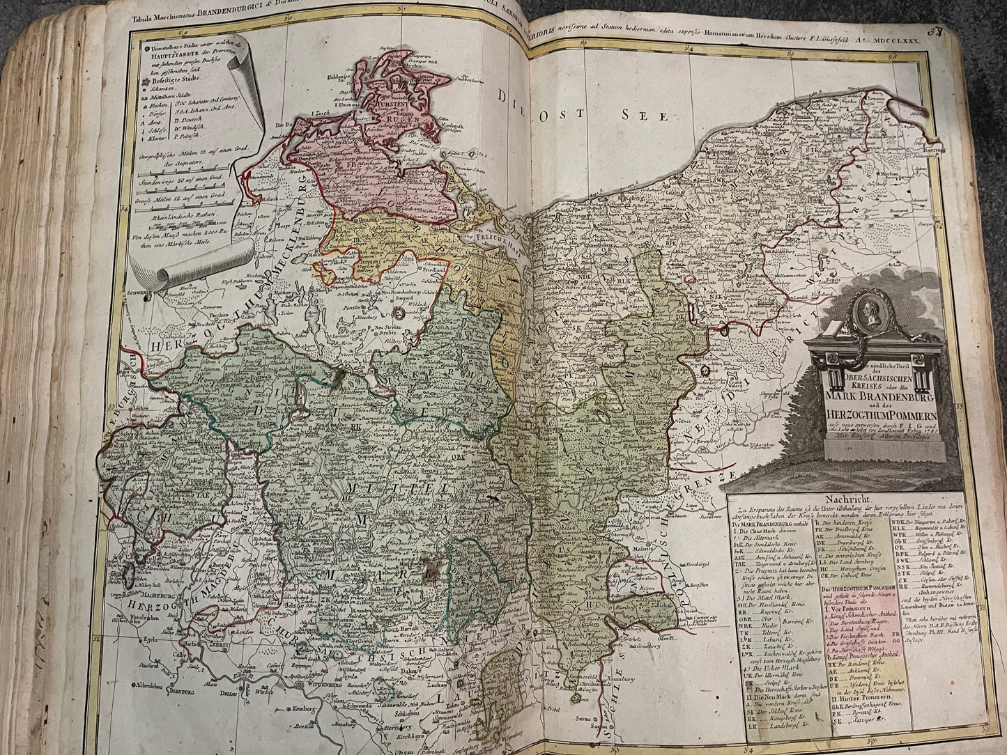 "Atlas Compendiarius" Homann - 1752 - complete 50 (of 50) Maps