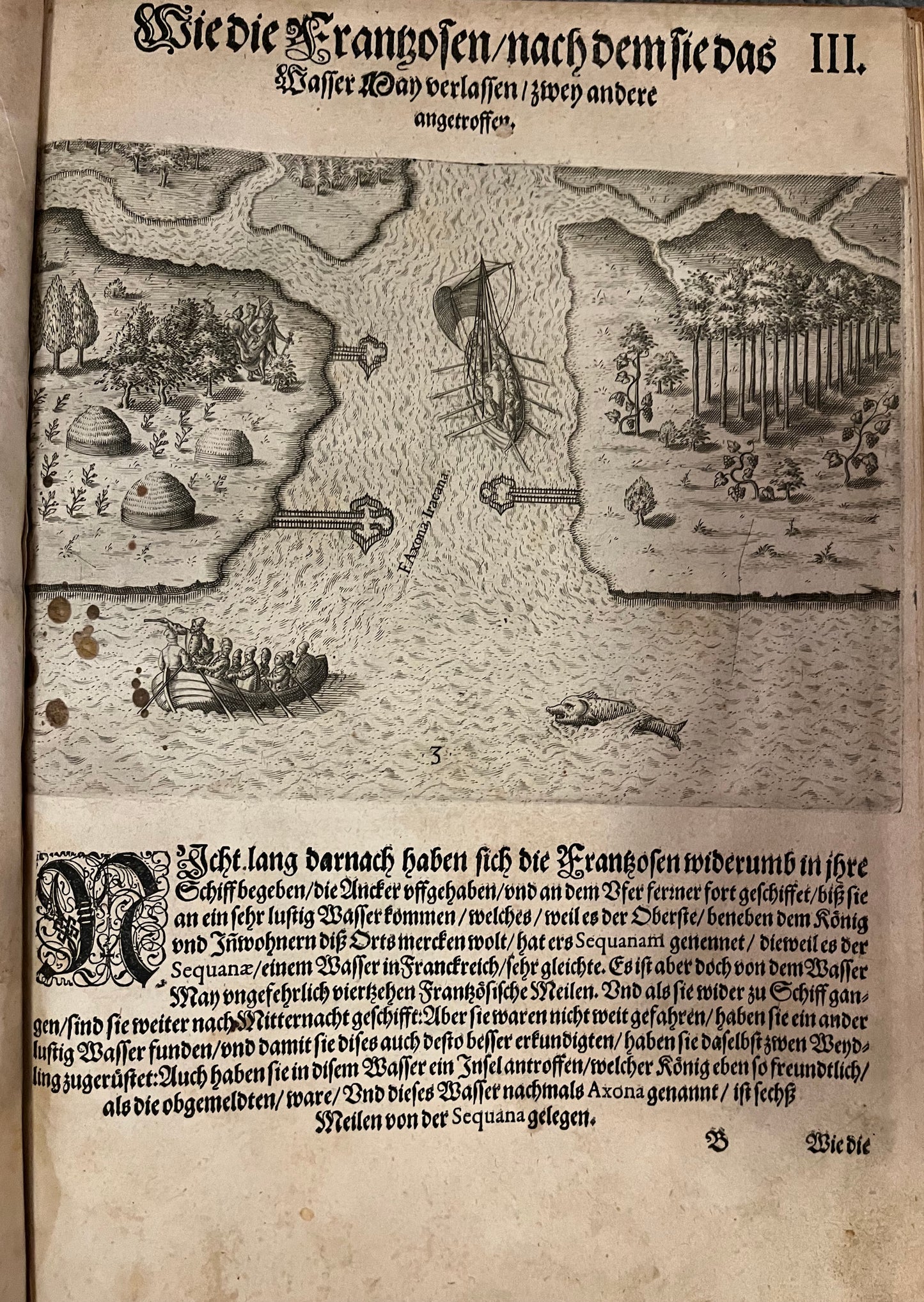 Part 2 of De Bry's Grands Voyages - Brevis Narratio - Jacques Le Moyne - De Bry Florida - Complete set of 42 plates and Title page - German 1st Edition - 1591
