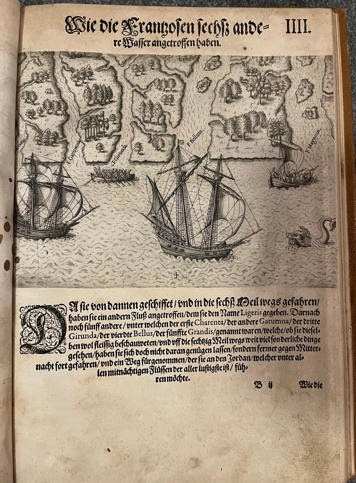 Part 2 of De Bry's Grands Voyages - Brevis Narratio - Jacques Le Moyne - De Bry Florida - Complete set of 42 plates and Title page - German 1st Edition - 1591