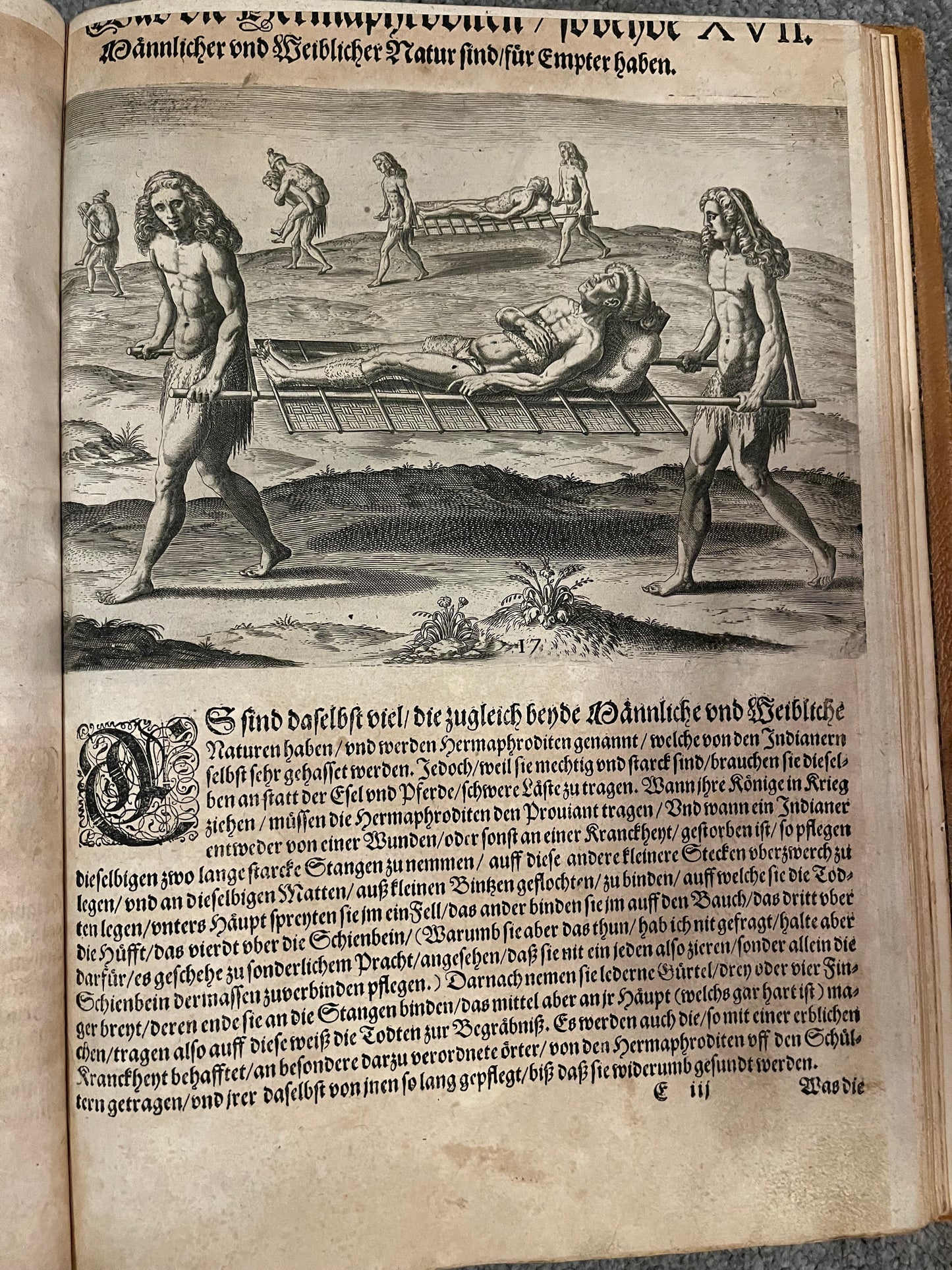 Part 2 of De Bry's Grands Voyages - Brevis Narratio - Jacques Le Moyne - De Bry Florida - Complete set of 42 plates and Title page - German 1st Edition - 1591