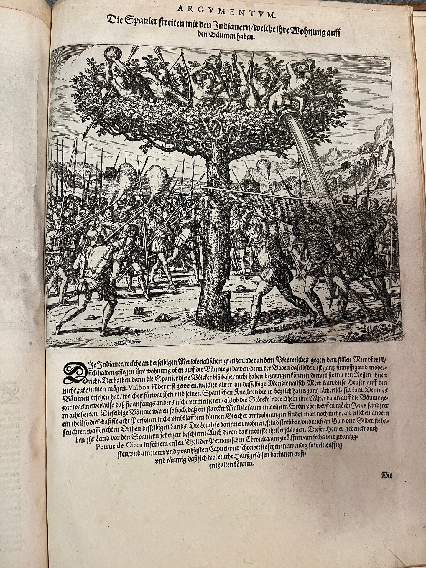 Das sechste Theil Americae - 1597 - 1st German Edition Grands Voyages - Benzoni