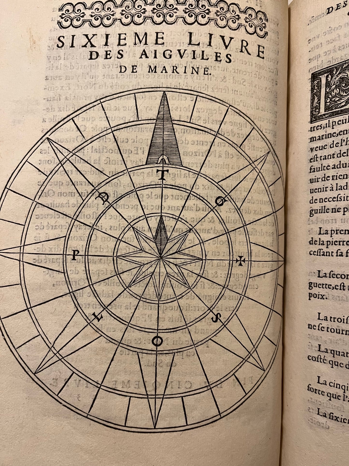 L'art de naviguer - Nicolas de Nicolai - Guillaume Rouillé - 1569