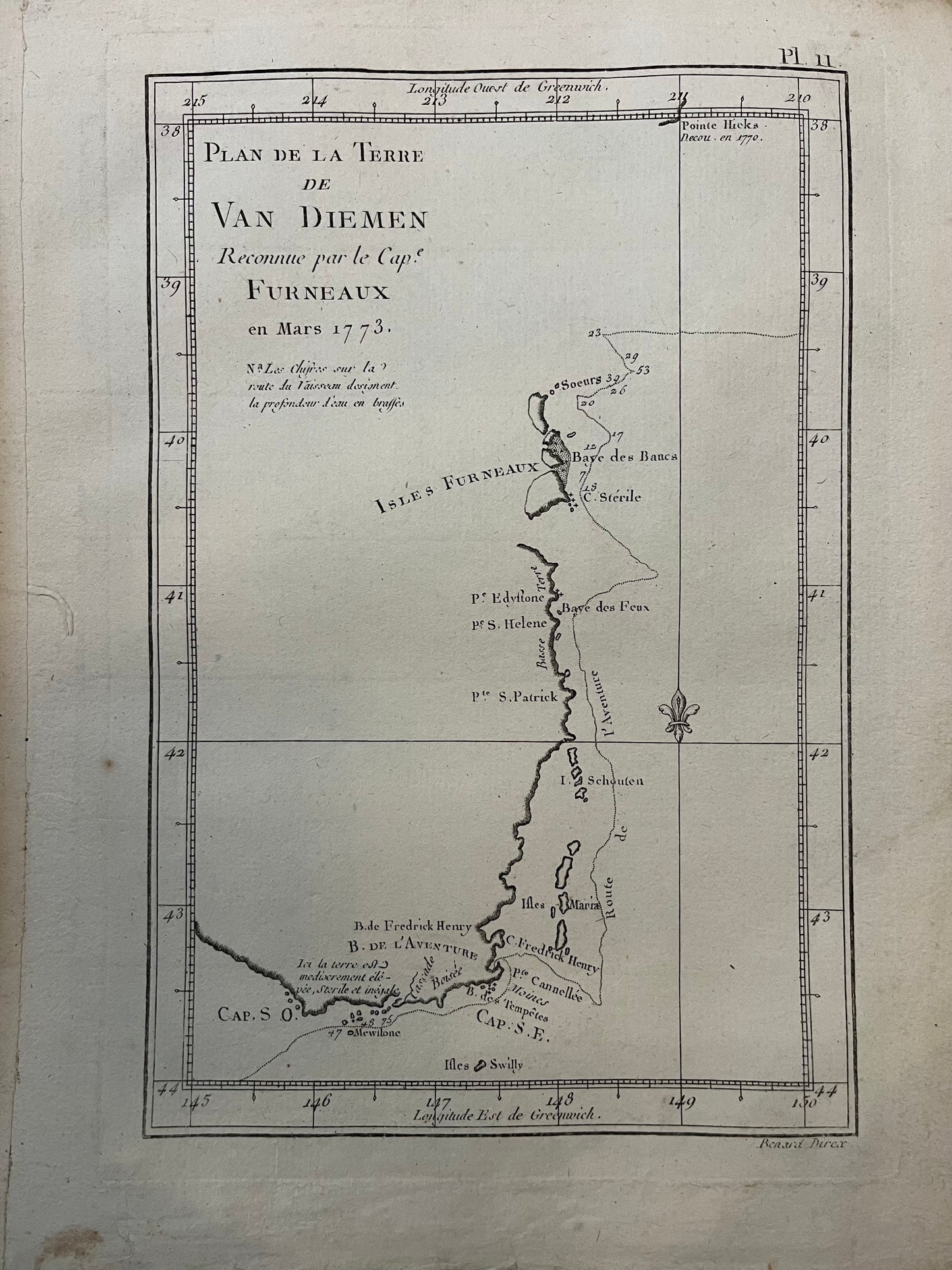 French Atlas to James Cook's 2nd Voyage - 1778 - Antarctica / Pacific