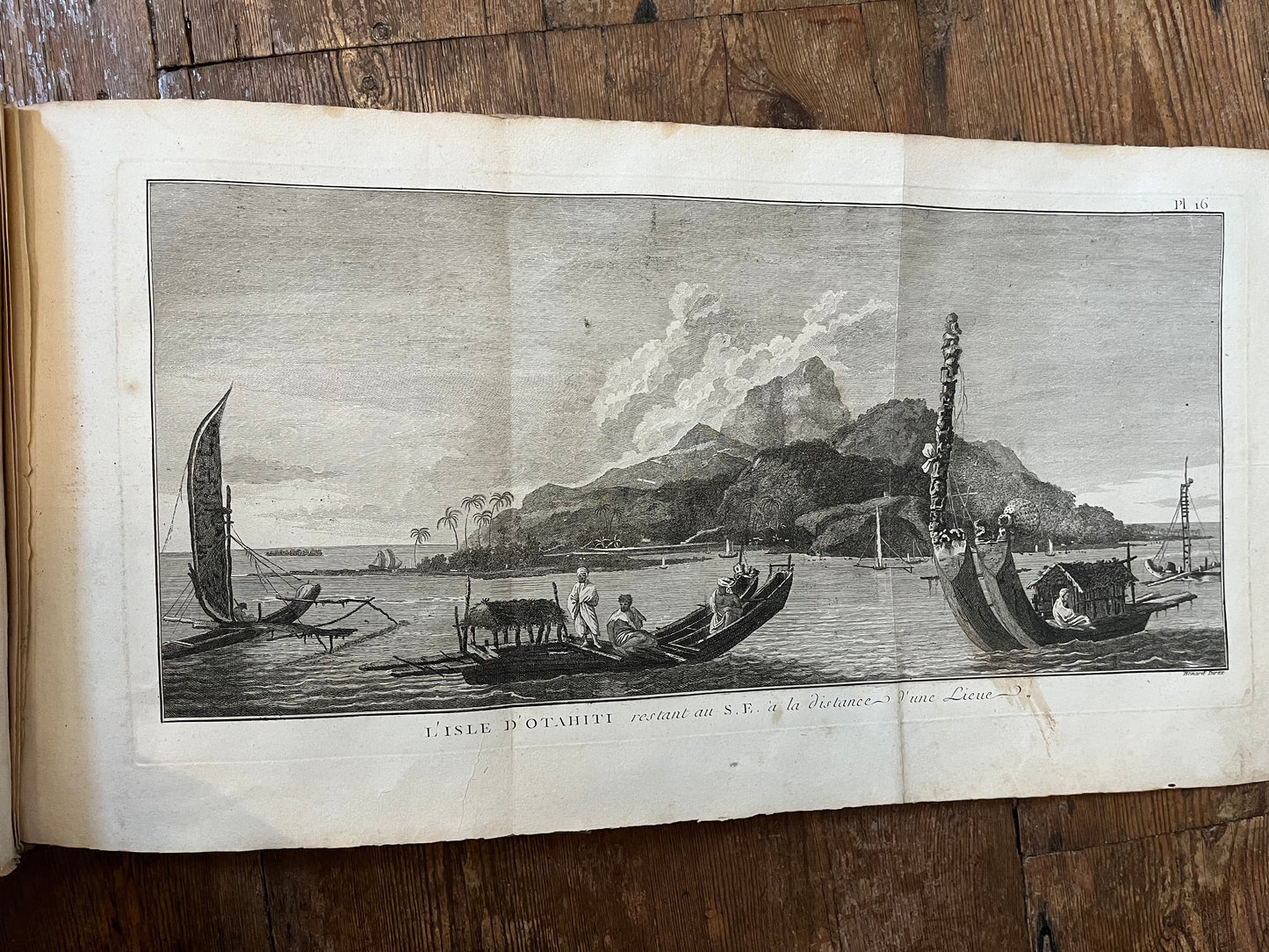 French Atlas to James Cook's 2nd Voyage - 1778 - Antarctica / Pacific