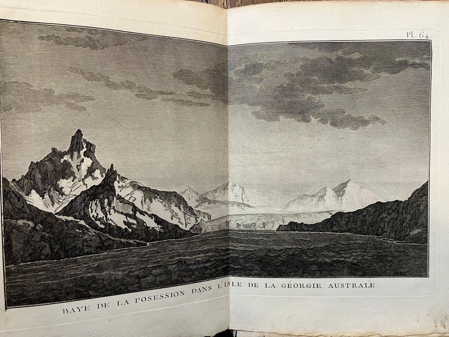 French Atlas to James Cook's 2nd Voyage - 1778 - Antarctica / Pacific