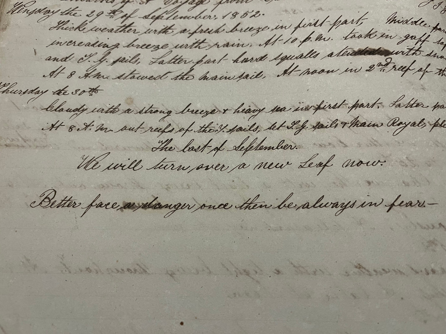 Journal and ships log written by the Liverpool seaman, John Gould, from 1852 to 1868. Includes voyages to New Orleans and San Francisco, and a fascinating list of ships seen in Liverpool harbour from 1867-8.