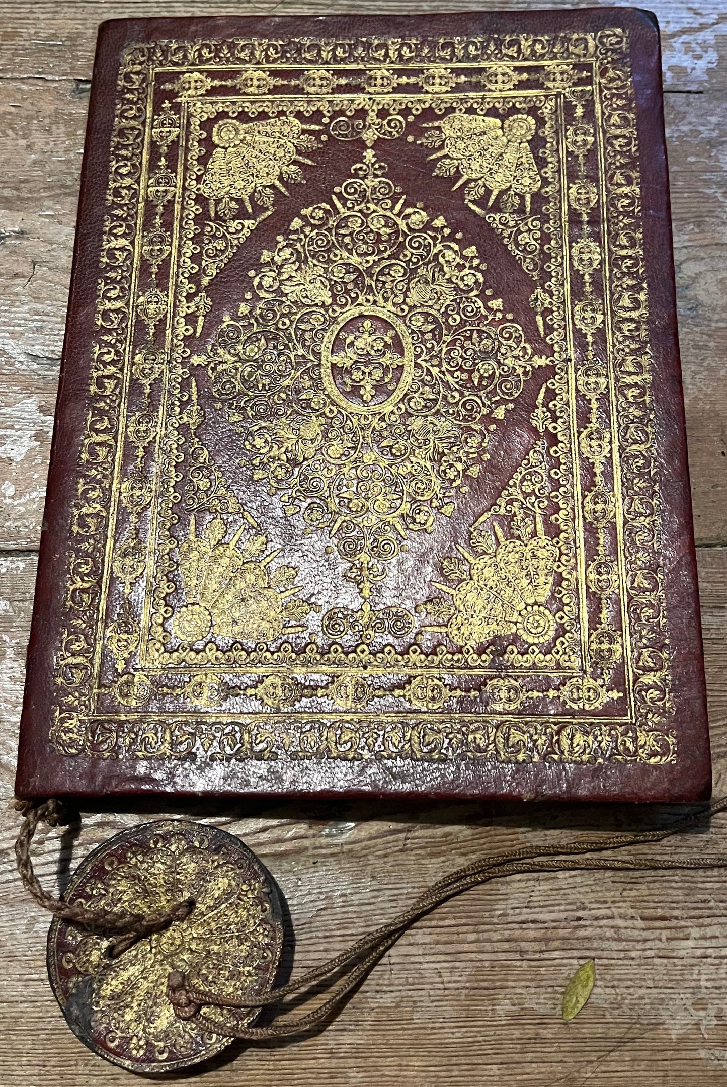 Beautiful 17th Century Manuscript Paduan degree with portrait and Saint's Seal