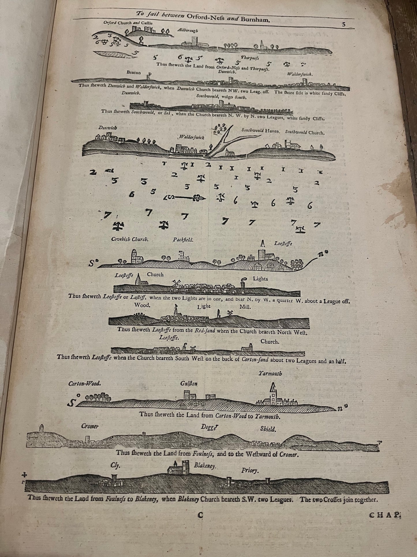 The English Pilot - England, Scotland, Ireland, Holland, Flanders, Spain, Portugal - 1758