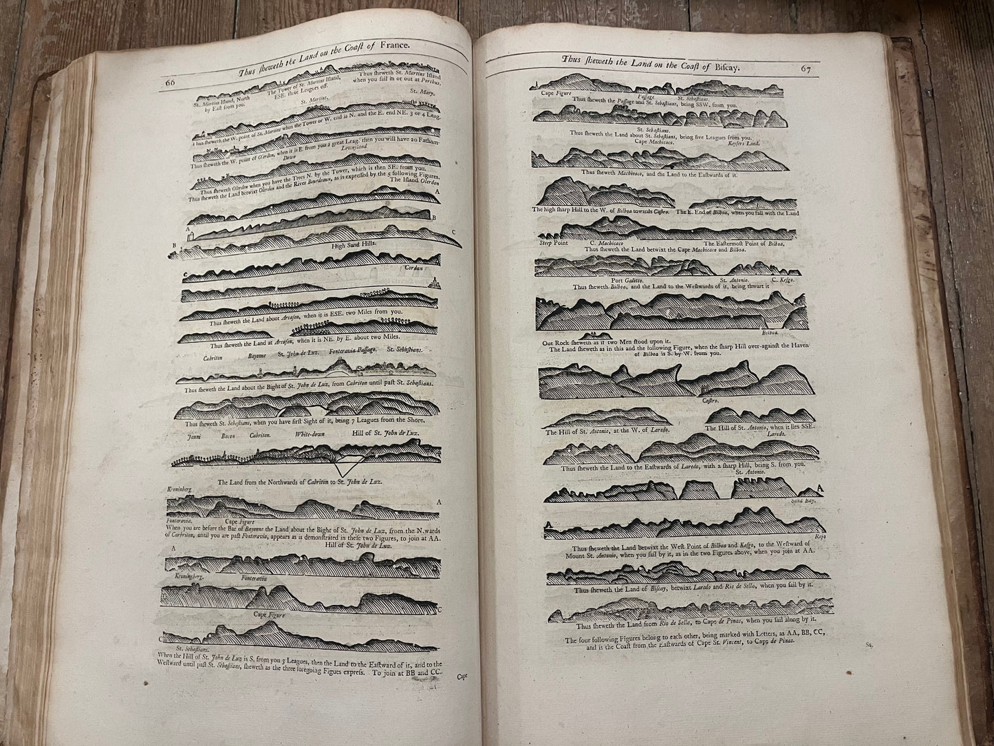 The English Pilot - England, Scotland, Ireland, Holland, Flanders, Spain, Portugal - 1758