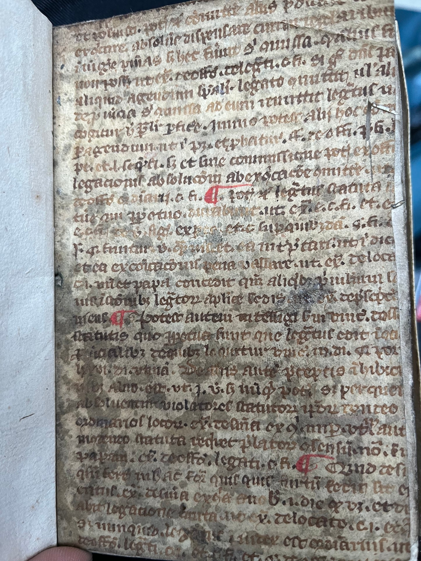 Pastoralis cure liber - 1516 - with 14th Century manuscript fly leaves