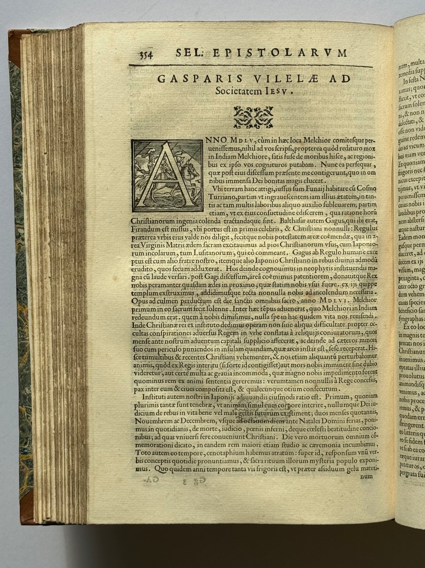 Historiarum Indicarum libri XVI. Selectarum, item, ex Jindia Epistolarum. eodem interprete Libri IV - Giovanni Pietro Maffei - 1st Edition - 1588