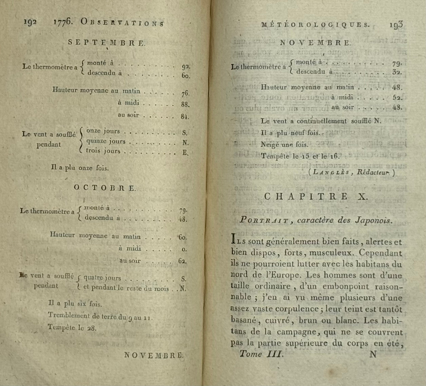 “18th Century Swedish account of Japan and the Dutch in Nagasaki” - ”Voyages de C.P. Thunberg au Japon"
