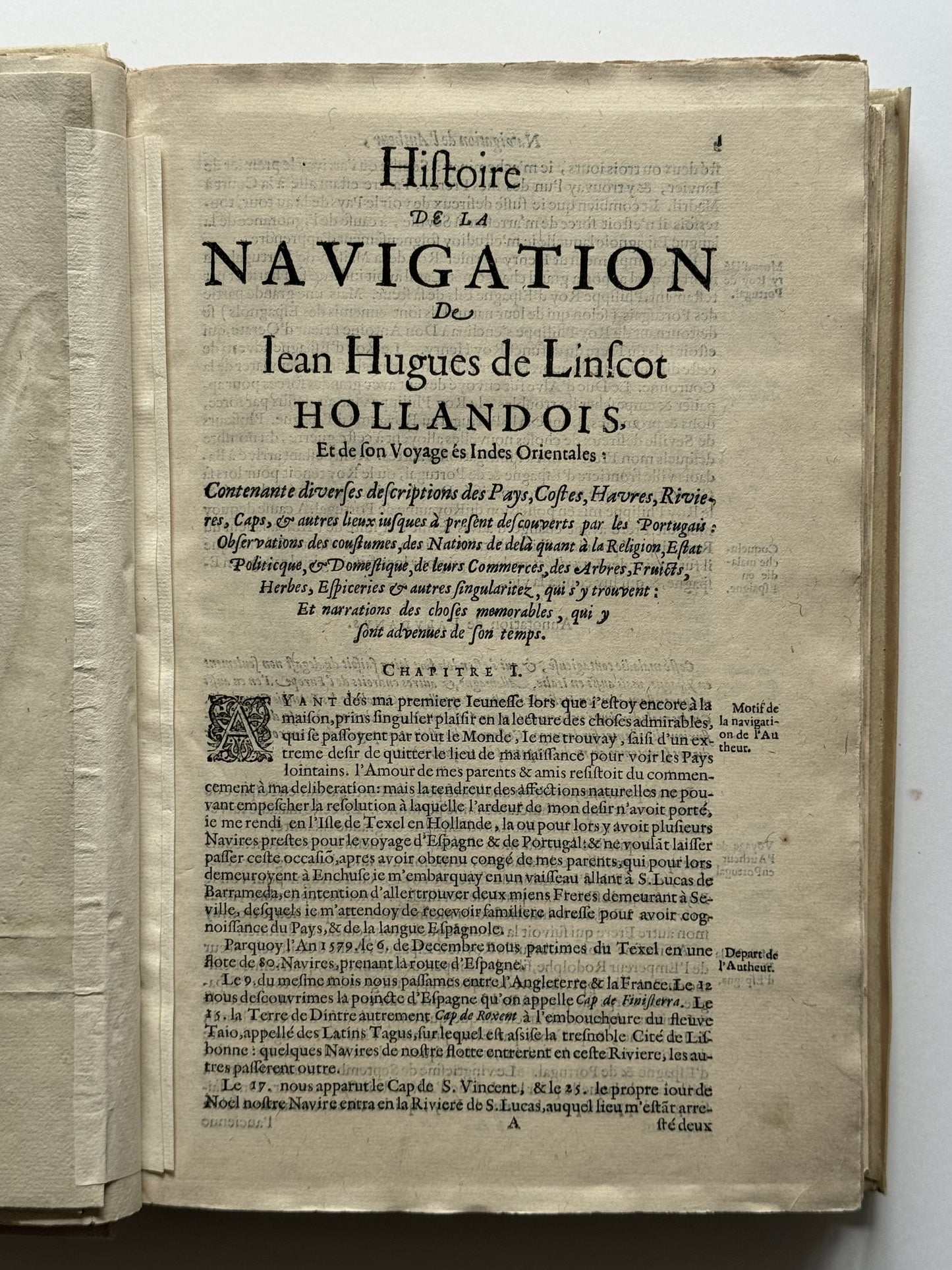 Linschoten’s Itinerario – The Book which Opened European Trade to the East - With important maps of the World, Asia and Japan”