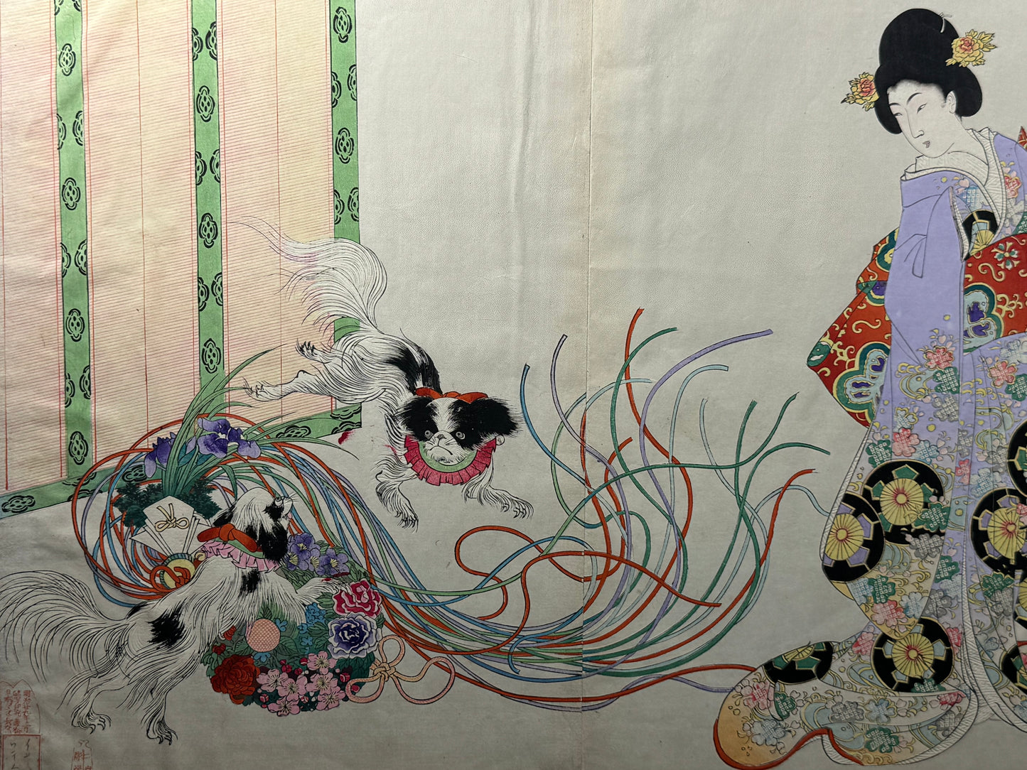 Inside Chiyoda Palace album - Chikanobu - 1894