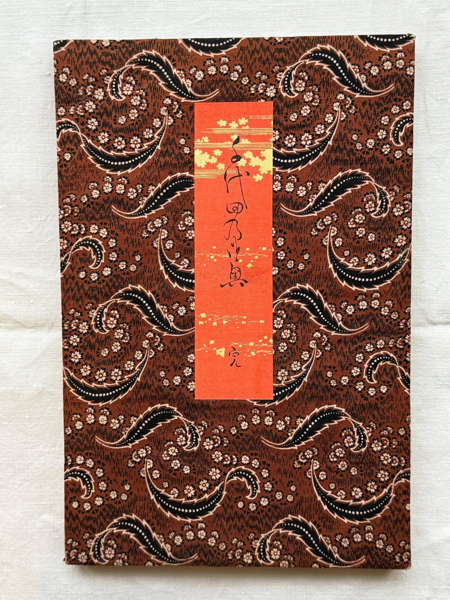 Chikanobu - “Inside Chiyoda Palace” - silk bound ukiyoe album - 1894