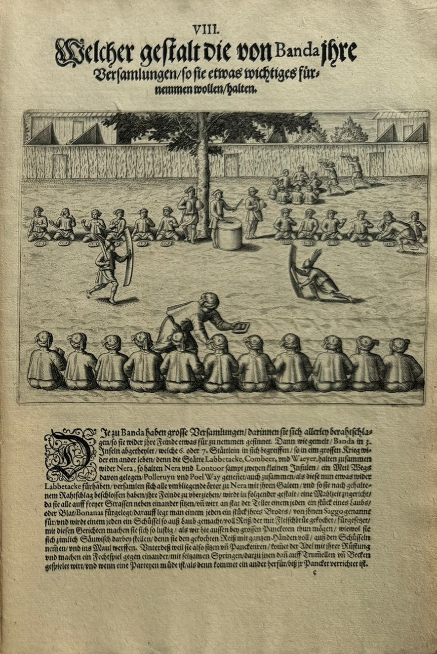 Funfter Theil der Orientalischen Indien - De Bry Part 5 Petits Voyages - 1600 - Dodo - Elephant - Mauritius - Malay Language - Voyage of Jacob van Neck and Wybrand van Warwijck