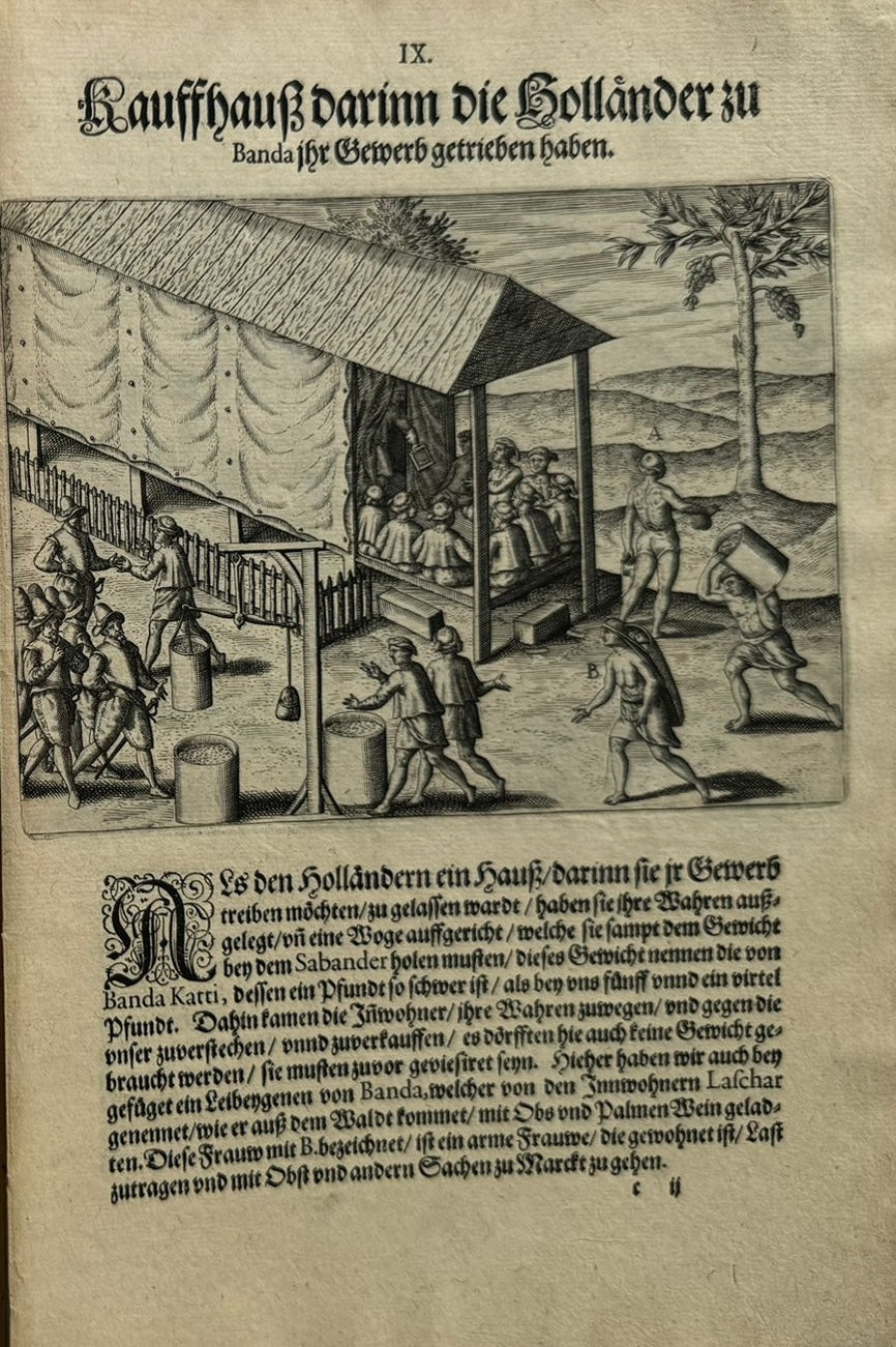 Funfter Theil der Orientalischen Indien - De Bry Part 5 Petits Voyages - 1600 - Dodo - Elephant - Mauritius - Malay Language - Voyage of Jacob van Neck and Wybrand van Warwijck