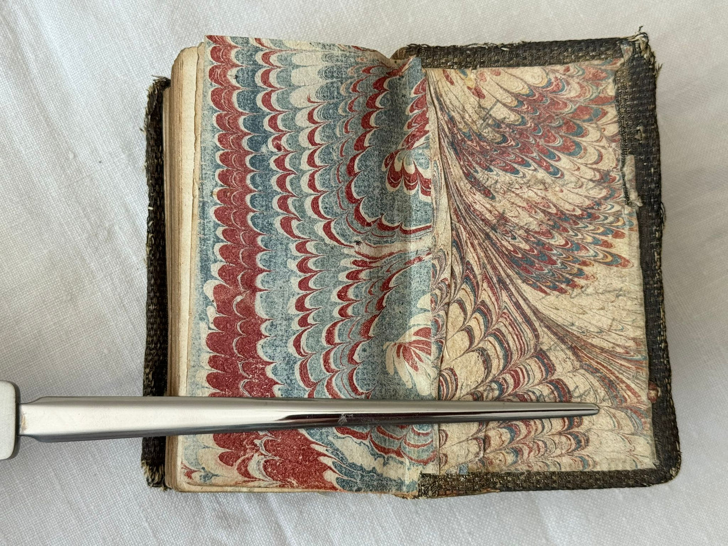1641 New Testament & 1643 The "Whole Booke of Psalmes" with Beautiful 17th Century Embroidered Binding