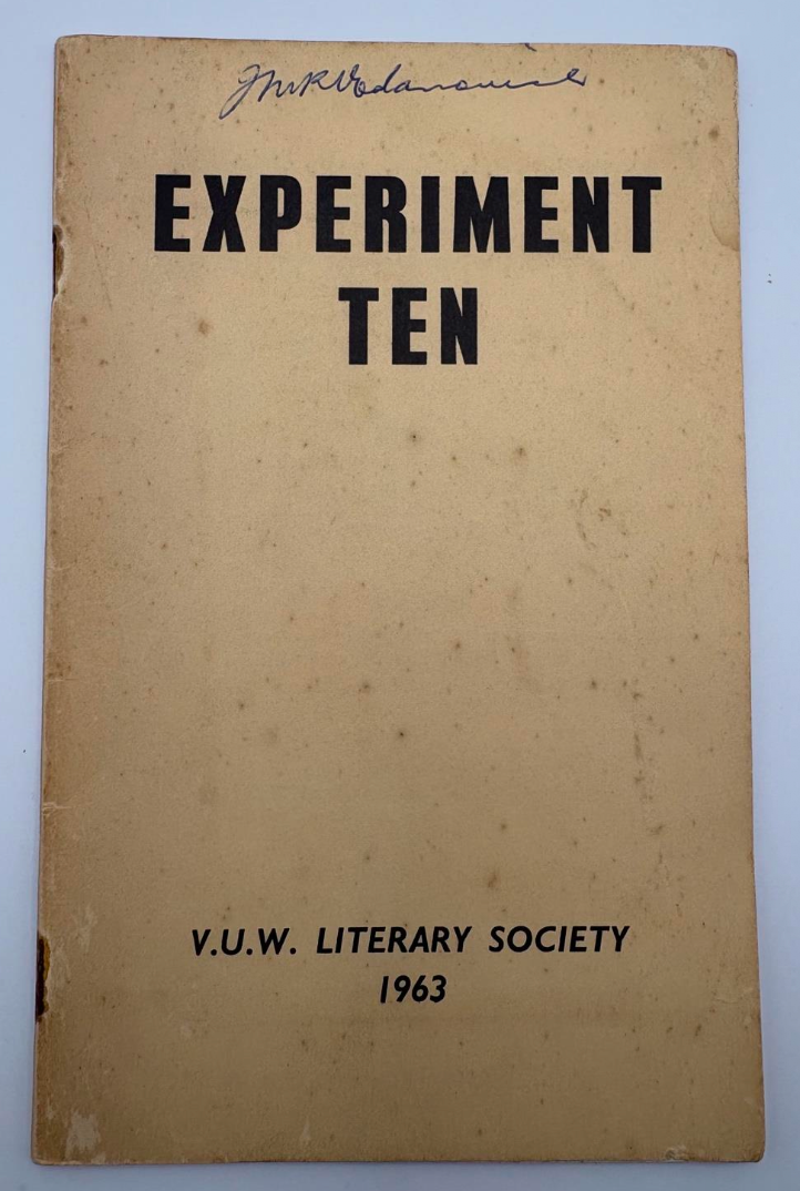 The Dawn of the Post-Colonial Pacific literary Voice: Albert Wendt’s University voice - “Experiment 10” - 1963
