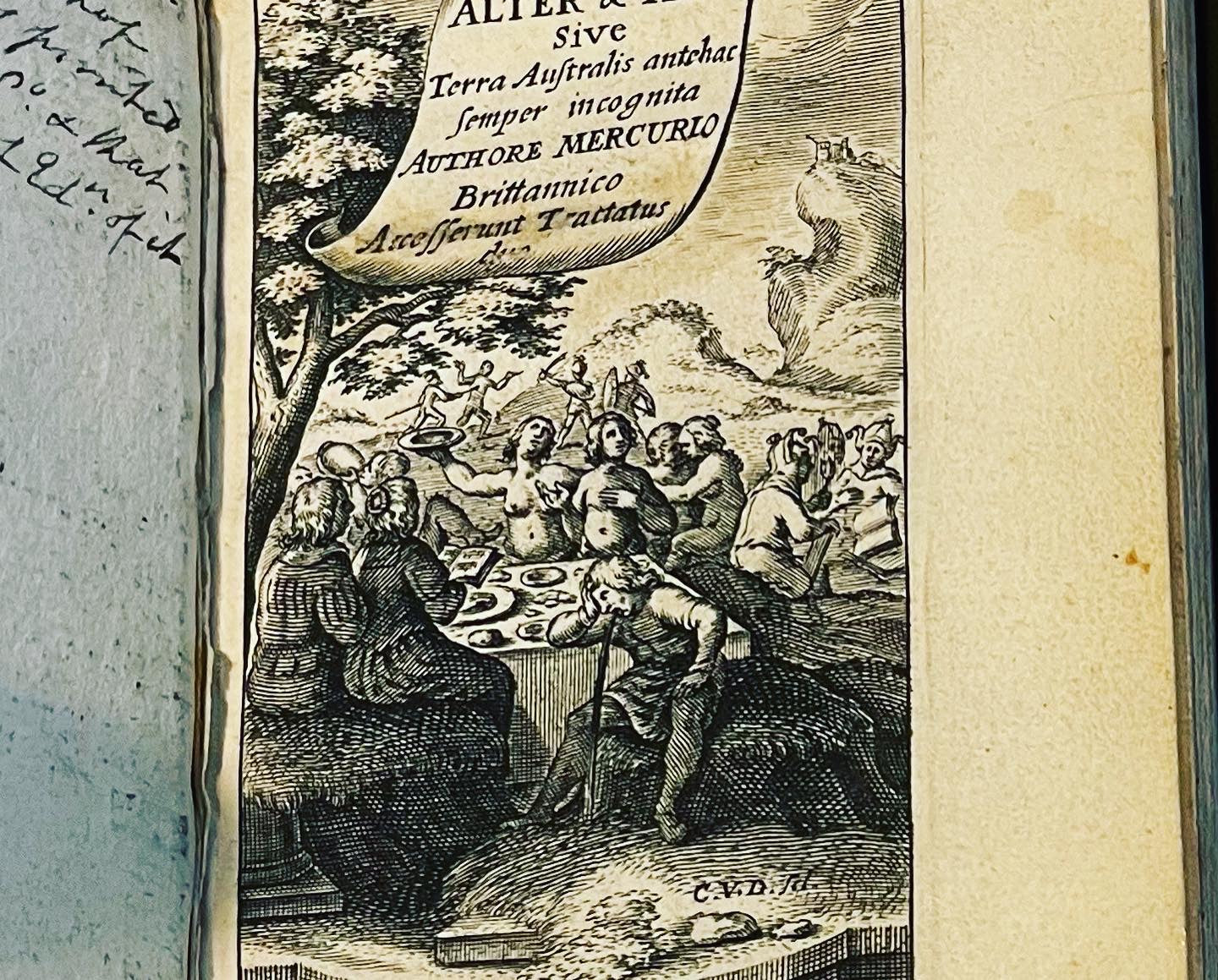 "Mundus Alter et Idem" - Joseph Hall - 1643 - Australia