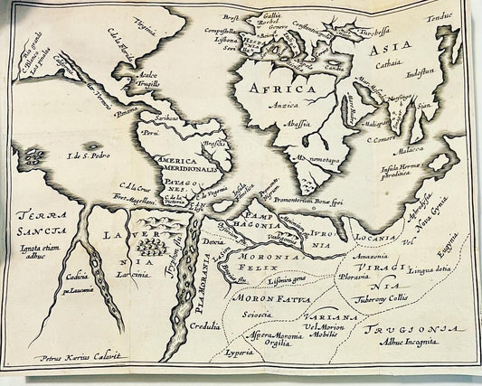"Mundus Alter et Idem" - Joseph Hall - 1643 - Australia