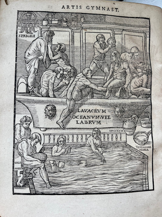 De arte gymnastica, libri sex - Girolamo Mercuriale - 1577