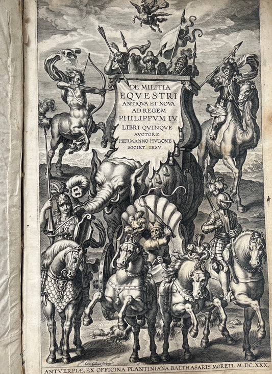 De militia equestri antiqua et nova ad regem Philippum IV. Libri quinque