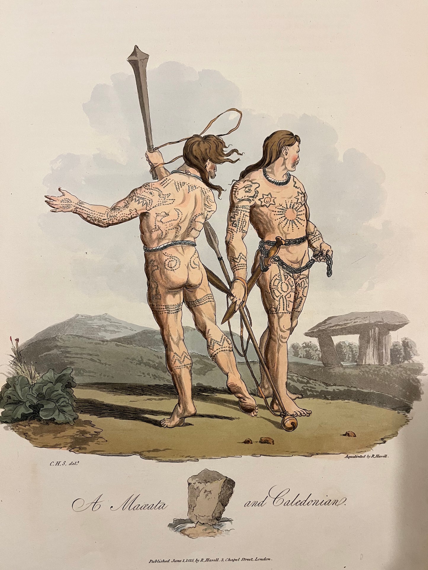 "The costume of the original inhabitants of the British Islands... London: W. Bulmer, 1815"