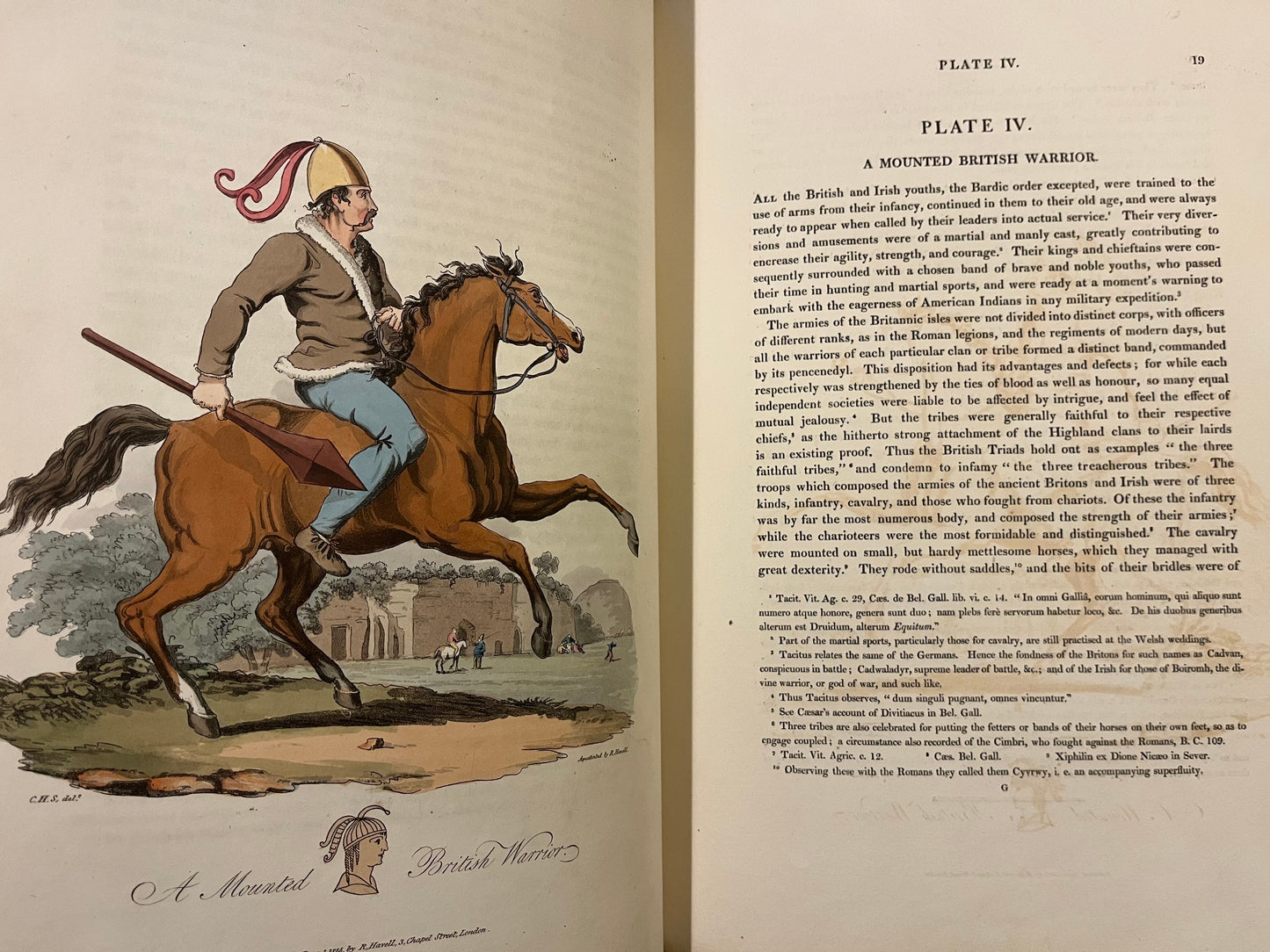 "The costume of the original inhabitants of the British Islands... London: W. Bulmer, 1815"