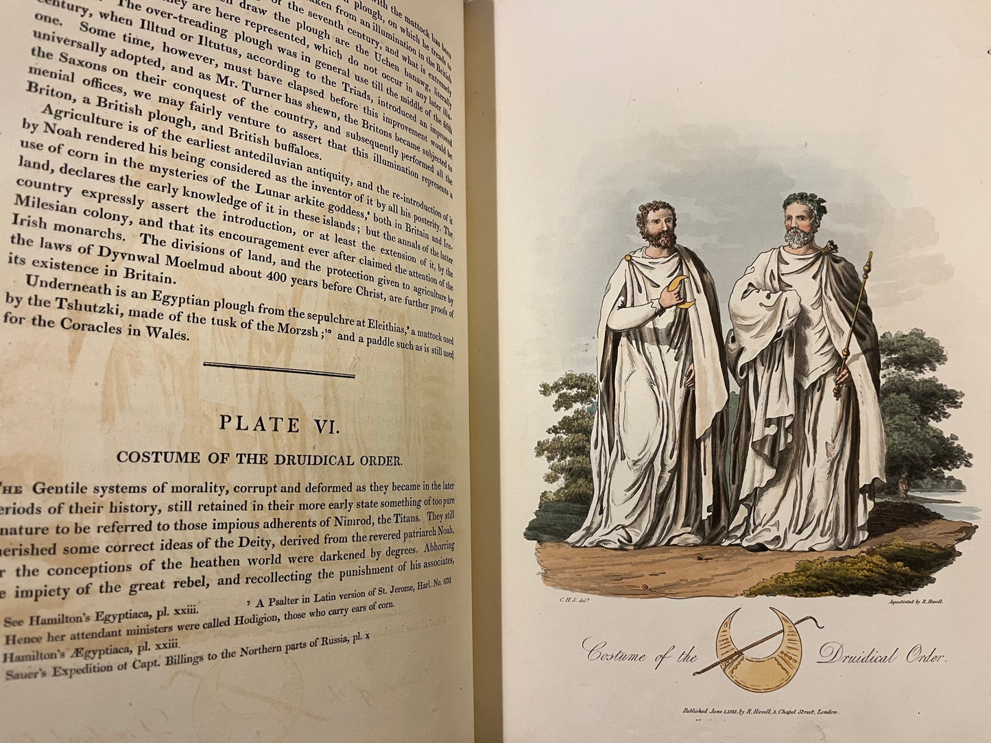 "The costume of the original inhabitants of the British Islands... London: W. Bulmer, 1815"