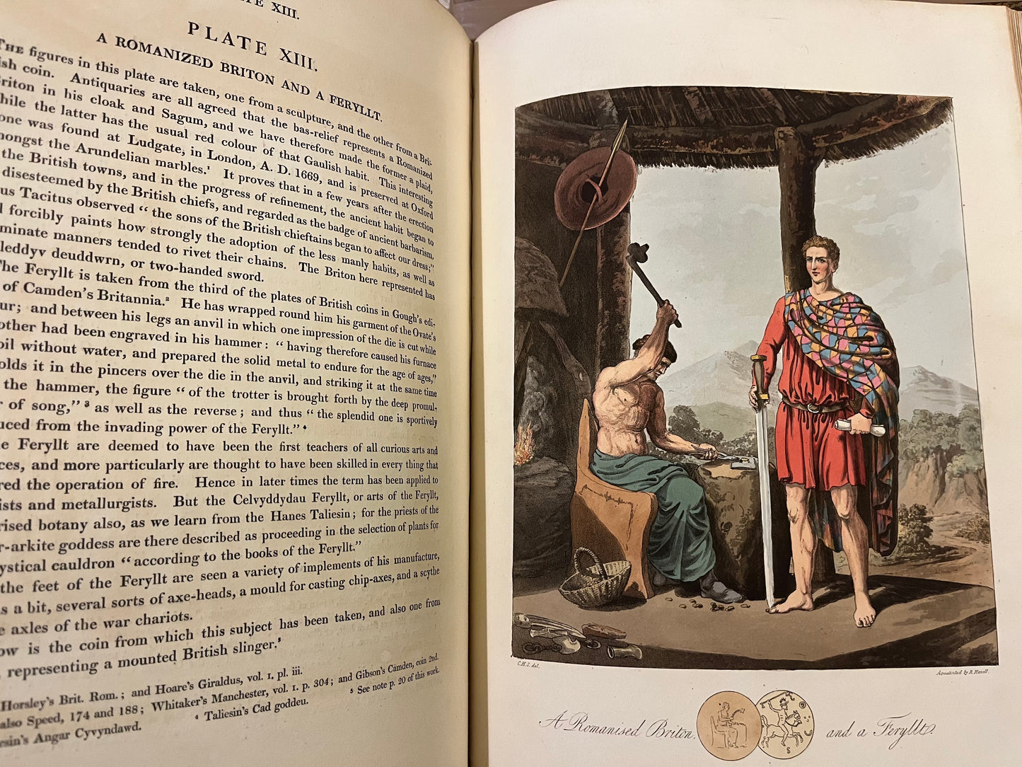 "The costume of the original inhabitants of the British Islands... London: W. Bulmer, 1815"