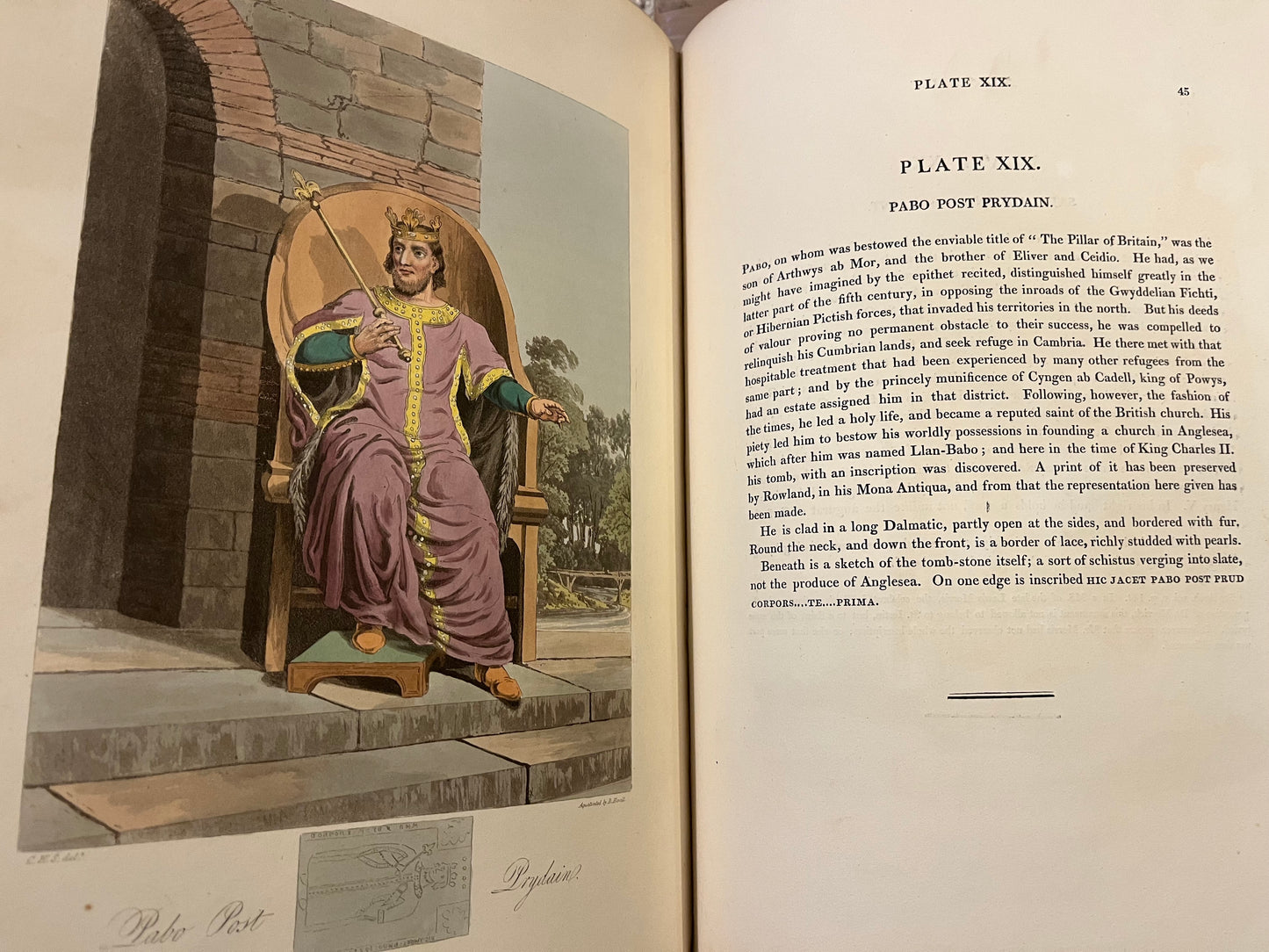 "The costume of the original inhabitants of the British Islands... London: W. Bulmer, 1815"