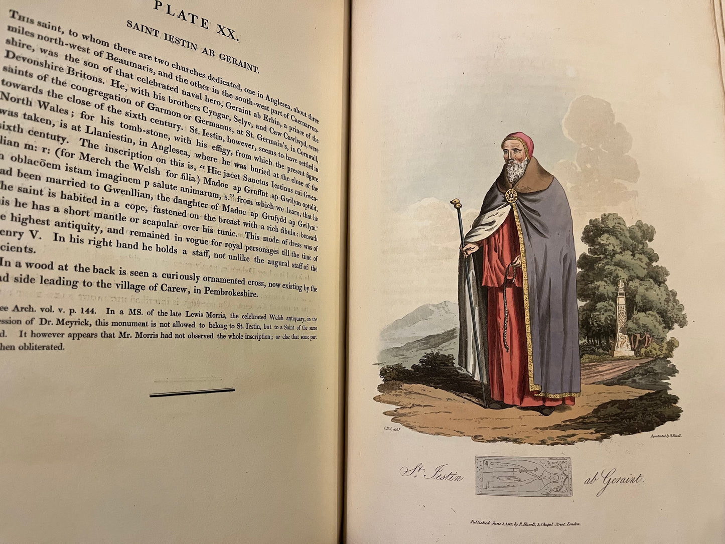 "The costume of the original inhabitants of the British Islands... London: W. Bulmer, 1815"