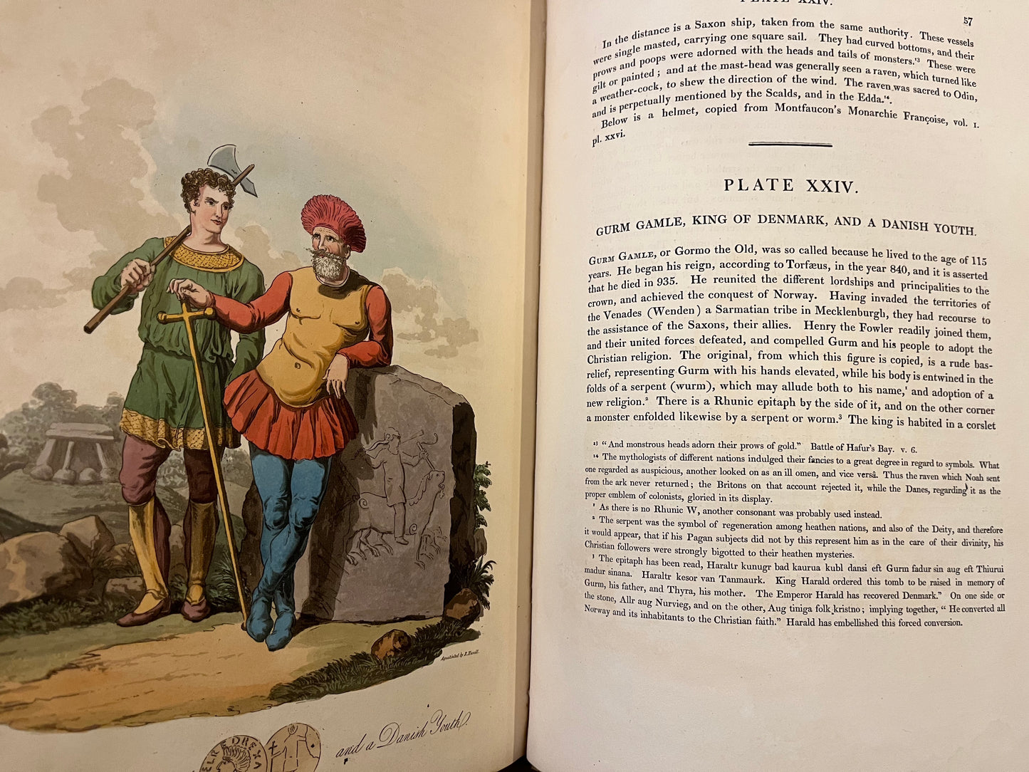 "The costume of the original inhabitants of the British Islands... London: W. Bulmer, 1815"