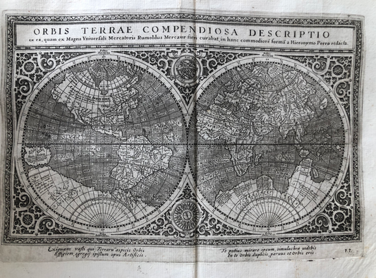 Geografia cioè Descrittione Universale della Terra Partita in due volumni, Nel Primo de' quali si contengono gli Otto Libri della Geographia di Cl. Tolomeo. - Claudius Ptolemy, Claudius Giovanni Antonio Magini
