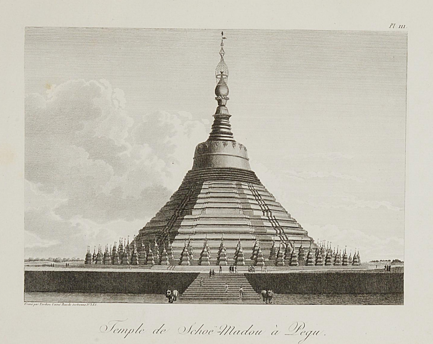 Atlas to "Relation de L'Ambassade Anglaise Envoyee En 1795 Dans Le Royaume D'Ava"- Burma (Myanmar) - Michael Symes - 1800