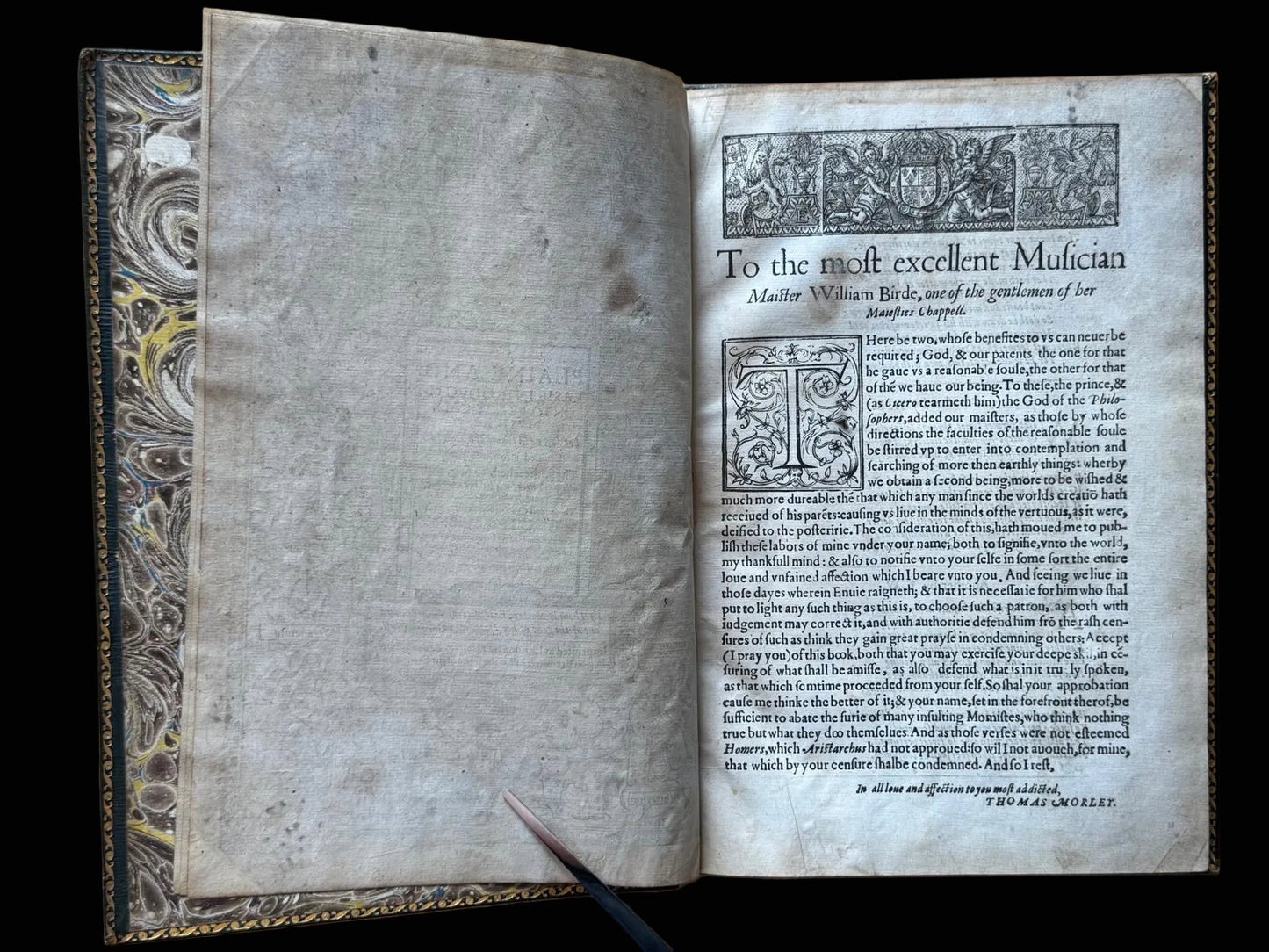 "A Plaine and Easie Introduction to Practicall Musicke" - Thomas Morley 1608