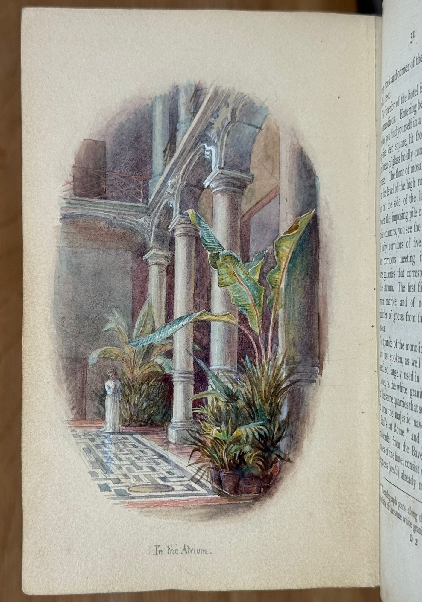 "Sketches of Lago Maggiore and Pallanza" - 1879 - Bound with 17 accomplished watercolours of the Italian lakes by a woman traveller and accompanied by a letter from Queen Victoria's Private secretary