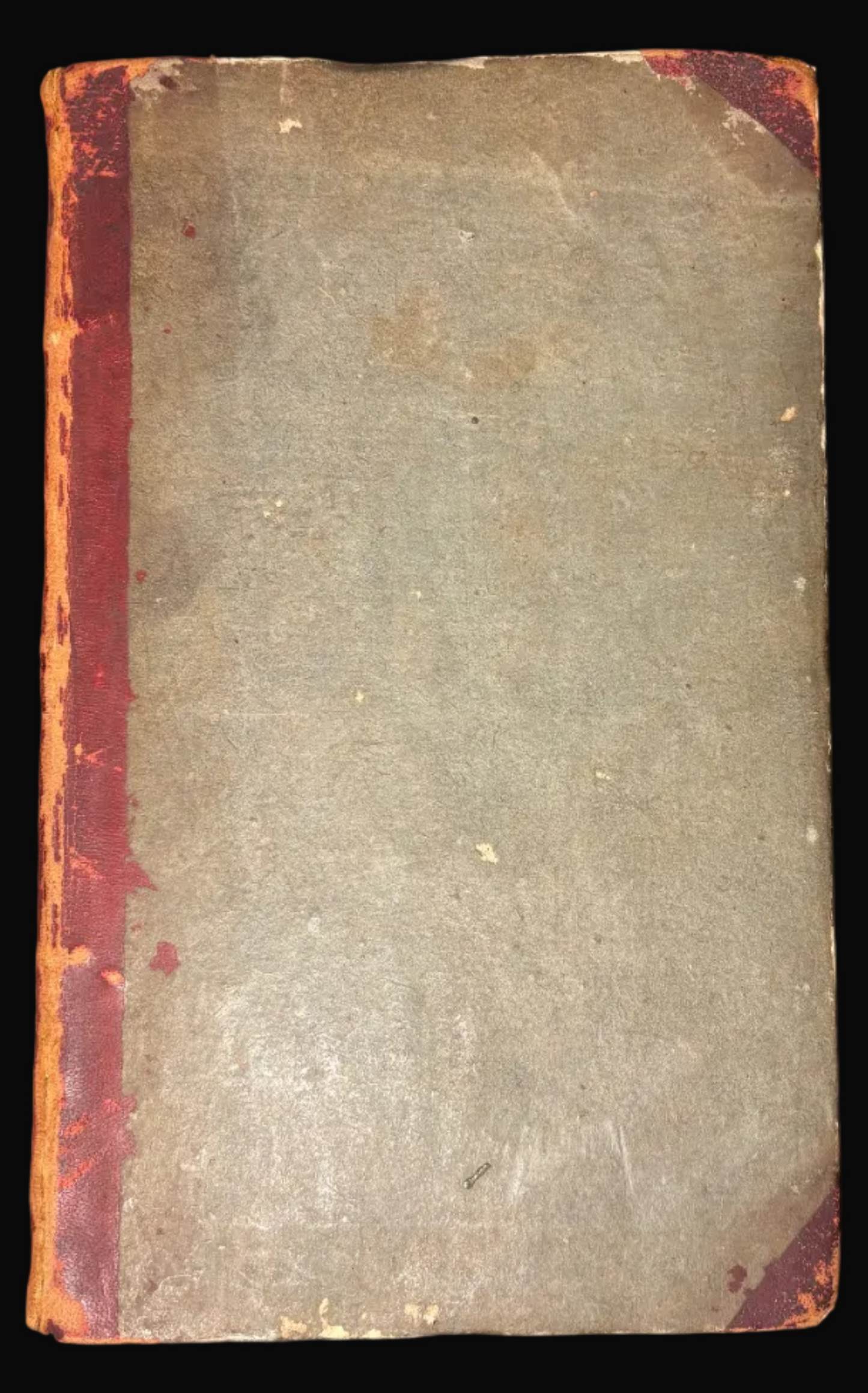 1818 Calcutta Printed Almanac with contemporary ownership signature of George Richardson - Assistant to the Commercial Resident for the East India Company at Haripal (Hurripaul) and Golagore
