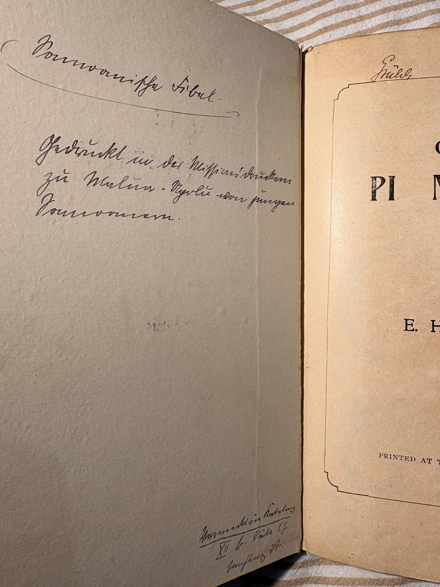Unrecorded ?1st edition Samoan Primer - O Le Pi Muamua - Printed in Malua at the London Missionary Society Press - 1909
