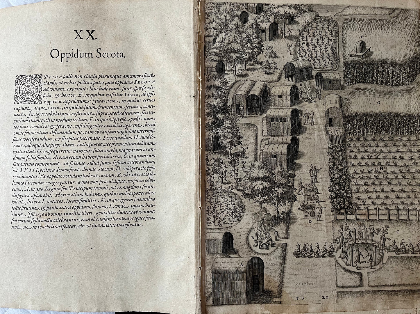 ADMIRANDA NARRATIO FIDA TAMEN, DE COMMODIS ET INCOLARVM RITIBVS VIRGINIAE" - A Brief and True Report - Part 1 Grands Voyages - Thomas Harriot / Theodore De Bry