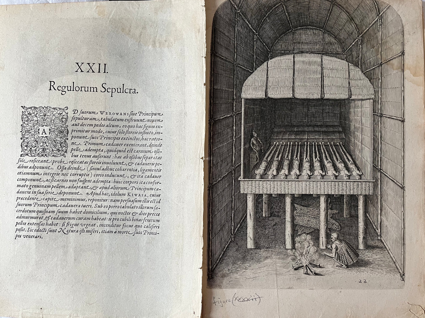 ADMIRANDA NARRATIO FIDA TAMEN, DE COMMODIS ET INCOLARVM RITIBVS VIRGINIAE" - A Brief and True Report - Part 1 Grands Voyages - Thomas Harriot / Theodore De Bry